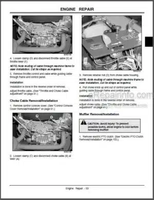 Photo 7 - JD JD500-C Technical Manual Loader Backhoe TM1038