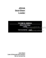 Photo 4 - JD JD24A Technical Manual Skid-Steer Loader TM1157