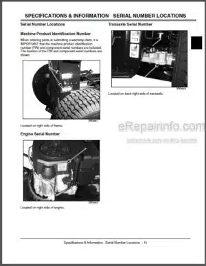 Photo 8 - JD JD510 Technical Manual Loader Backhoe TM1039