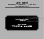 Photo 4 - JD LA100 Series Technical Manual Tractors TM2371