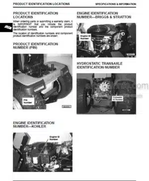 Photo 8 - JD Sabre 1948GV 1948HV 2148HV 2354HV 2554HV Technical Manual Yard And Garden Tractors TM1841