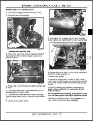 Photo 8 - JD SST15 SST16 SST18 Technical Manual Spin-Steer Lawn Tractor TM1908
