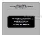 Photo 5 - JD X700 X720 X724 X728 Select Series Ultimate Series Technical Manual Tractors TM2349