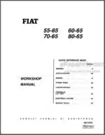 Photo 3 - Fiat 55-65 70-65 60-65 80-65 Workshop Manual Tractors 06910093
