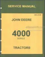 Photo 4 - John Deere 4010 4020 Service Manual Tractors SM2039