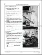 Photo 2 - John Deere 410E Repair Manual Backhoe Loader TM1611
