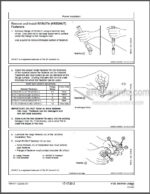 Photo 6 - John Deere 410E Repair Manual Backhoe Loader TM1611