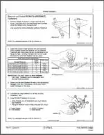 Photo 6 - John Deere 410E Repair Manual Backhoe Loader TM1611
