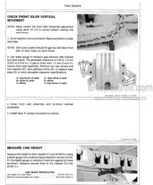 Photo 7 - John Deere 744E Repair Manual Loader TM1455