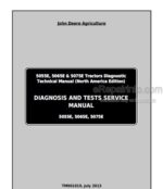 Photo 5 - John Deere 5055E 5065E 5075E Diagnostic And Tests Service Manual Tractors TM901019