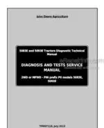 Photo 4 - John Deere 5083E 5093E Diagnosis And Tests Service Manual Tractors TM607119