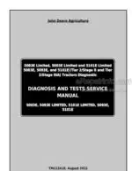 Photo 4 - John Deere 5083E Limited 5101E Limited 5083E - 5101E Diagnosis And Tests Technical Manual Tractors TM112419