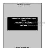 Photo 3 - John Deere 5403 5303 Repair Manual Tractors TM8088