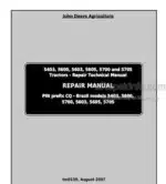 Photo 5 - John Deere 5403 5600 5603 5605 5700 5705 Repair Manual Tractors TM8139