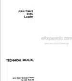 Photo 4 - John Deere 544C Repair Manual Loader TM1228