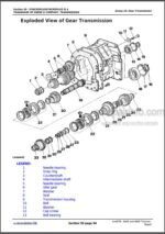 Photo 4 - John Deere 6405 6605 Repair Manual Tractors TM4578