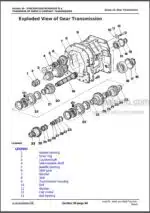 Photo 4 - John Deere 6405 6605 Repair Manual Tractors TM4578