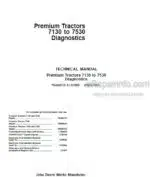 Photo 5 - John Deere 7130 Premium - 7530 Premium Diagnostics Technical Manual Tractors TM400019