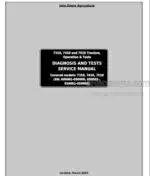 Photo 5 - John Deere 7210 7410 7510 Operation And Tests Service Manual Tractors TM1654
