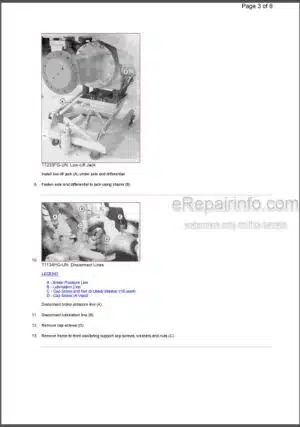 Photo 5 - John Deere 744E Repair Manual Loader TM1455