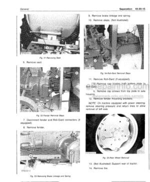 Photo 8 - John Deere 644H 644HMH Repair Manual Loader TM1638
