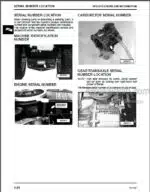 Photo 2 - John Deere GT242 GT262 GT275 Technical Manual Lawn And Garden Tractors TM1582