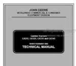 Photo 4 - John Deere GX355 GX325 GX335 GX345 Technical Manual Garden Tractors TM1973