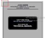 Photo 5 - John Deere Gator HPX 4x2 4x4 Technical Manual Utility Vehicle TM2195