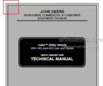Photo 5 - John Deere Gator HPX 4x2 4x4 Technical Manual Utility Vehicle TM2195