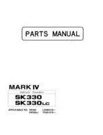 Photo 3 - Kobelco Mark IV SK330 Mark IV 330LC Parts Manual Hydraulic Excavator S3LCJ0001ZE03