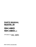 Photo 3 - Kobelco Mark IV SK460 SK460LC Parts Manual Hydraulic Excavator S3LSJ0001ZE01