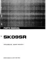 Photo 3 - Kobelco SK09SR Parts Manual Hydraulic Excavator S3PA00001ZE02