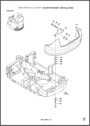 Photo 10 - Kobelco SK09SR Parts Manual Hydraulic Excavator S3PA00003ZE01