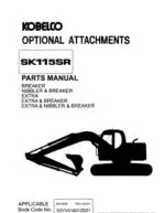Photo 3 - Kobelco SK115SR Parts Manual Hydraulic Excavator Attachments S3YV01801ZE01