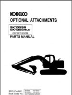 Photo 3 - Kobelco SK135SR SK135SRLC Parts Manual Hydraulic Excavator Attachment S3YY02001ZE01