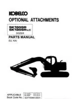 Photo 3 - Kobelco SK135SR SK135SRLC Parts Manual Hydraulic Excavator Attachments S3YY03401ZE01