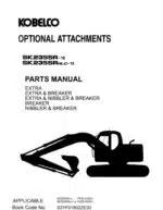 Photo 3 - Kobelco SK235SR-1E SK235SRNLC-1E Parts Manual Hydraulic Excavator Attachments S3yf03405ze01