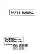 Photo 3 - Kobelco SK250LC-6E SK250NLC-6E Parts Manual Hydraulic Excavator S3LQ00006ZE06