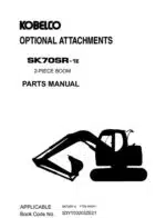 Photo 3 - Kobelco SK70SR-1E Parts Manual Hydraulic Excavator Attachments 2-Piece Boom SYT03203ZE01