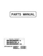 Photo 3 - Kobelco SK80MSR-1E SK80CS-1E SK80MSR-1ES Parts Manual Hydraulic Excavator S3LF00003ZE02