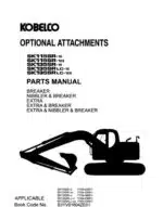 Photo 3 - Kobelco SK115SR-1E SK115SR-1ES SK135SR-1E To SK135SRLC-1ES Parts Manual Hydraulic Excavator Attachments