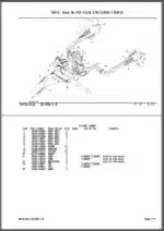 Photo 5 - Takeuchi TB015 Parts Manual Excavator PC3-101Z6