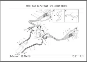 Photo 6 - Takeuchi TL130 Parts Manual Track Loader BT8Z012