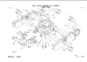 Photo 5 - Takeuchi TB280FR Parts Manual Excavator