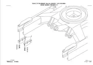 Photo 6 - Takeuchi TL230 Parts Manual Track Loader BU5Z005