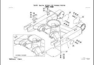 Photo 5 - Takeuchi TB135 Parts Manual For Engines