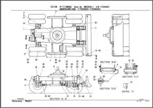 Photo 6 - Takeuchi TB175 TB180 Parts Manual Excavator