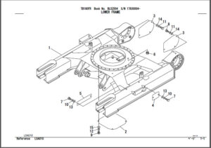 Photo 2 - Takeuchi TB180FR Parts Manual Excavator