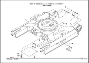 Photo 17 - New Holland W270C W300C Tier 4 Service Manual Wheel Loader 84547255B