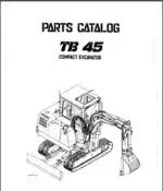 Photo 4 - Takeuchi TB45 Parts Manual Compact Excavator